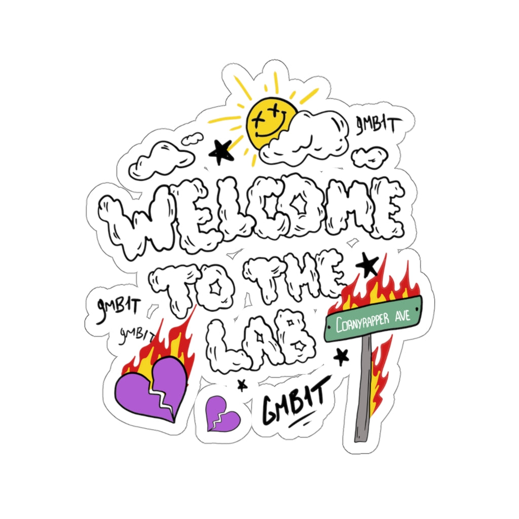 GMB1T'S LAB Kiss-Cut Sticker