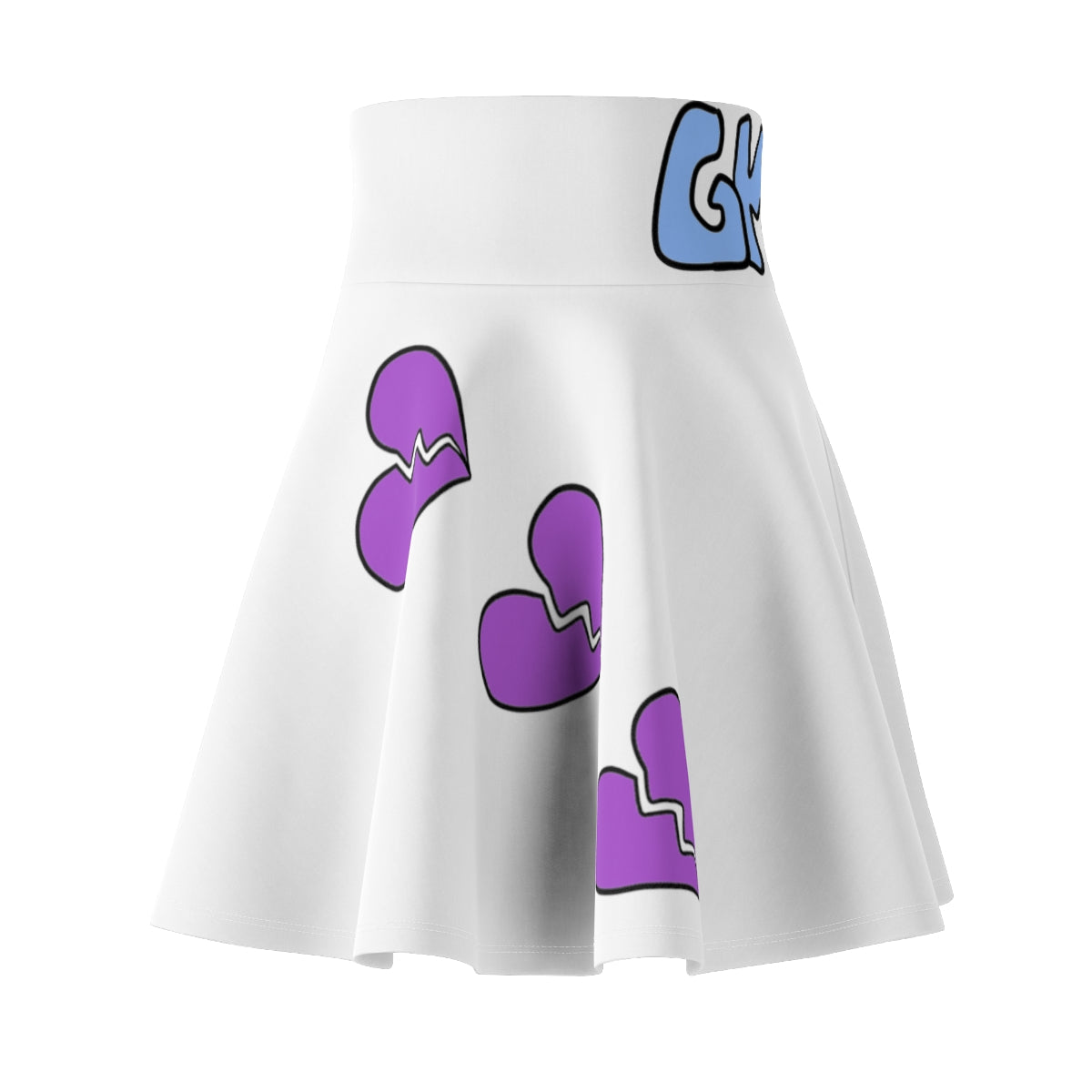 GMB1T UNDEAD Skater Skirt