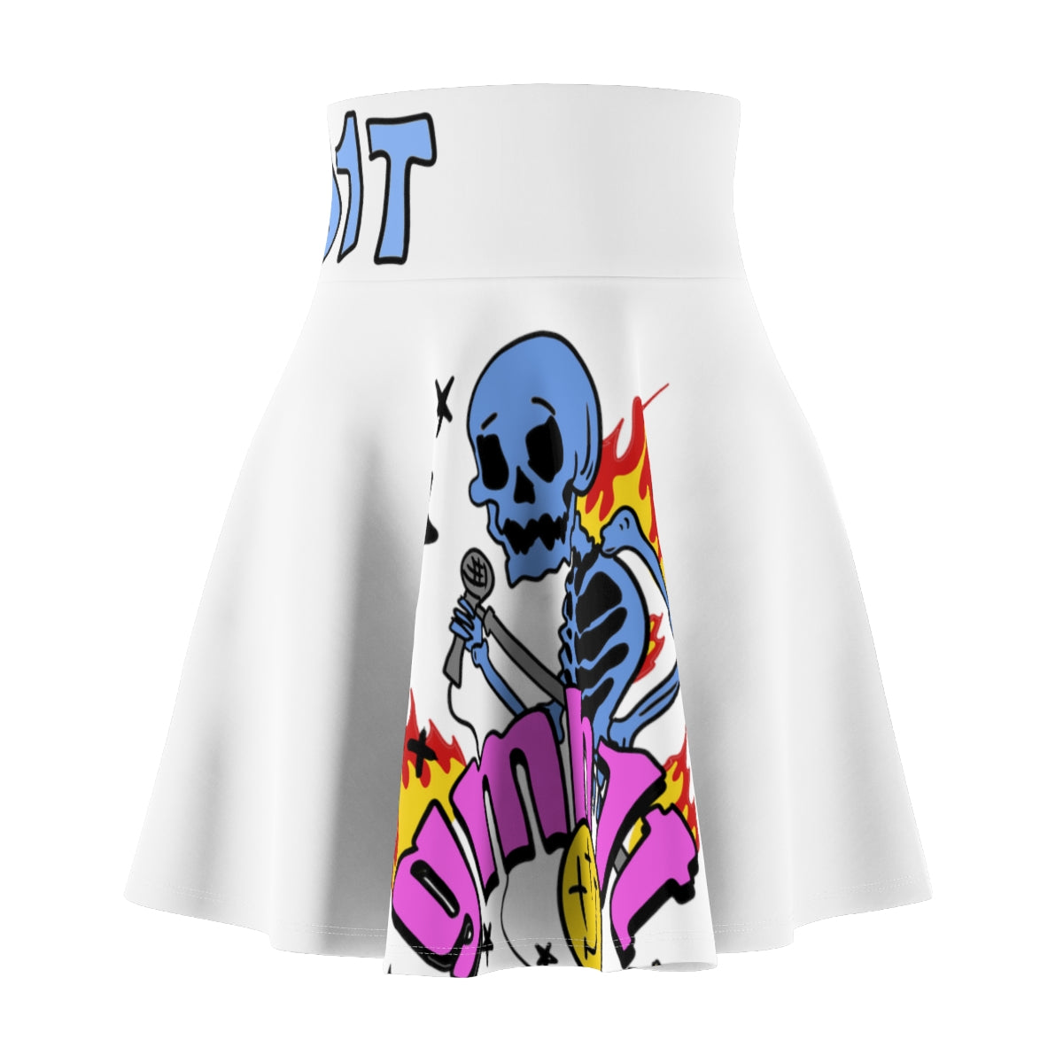 GMB1T UNDEAD Skater Skirt